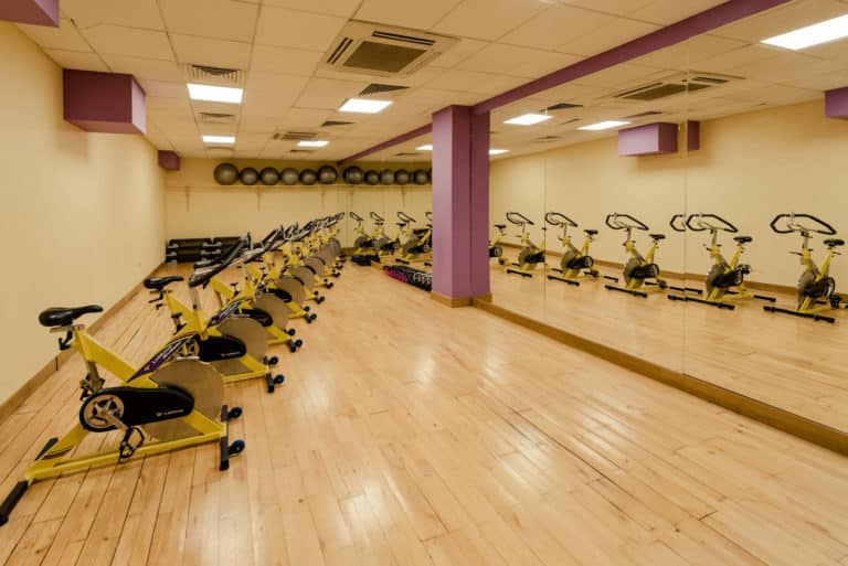 Spinmachines in Radiate fitness- en recreatieclub Dun Laoghaire